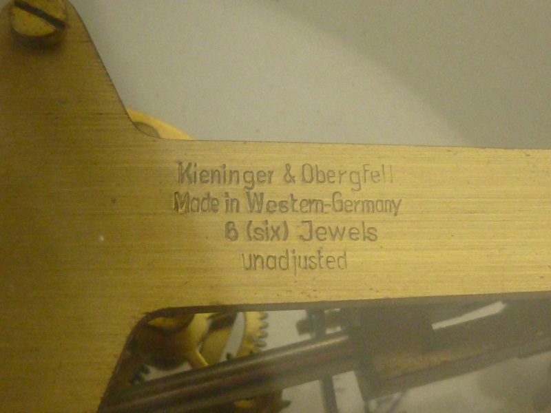 Kundo Electric Skeleton Mystery Clock