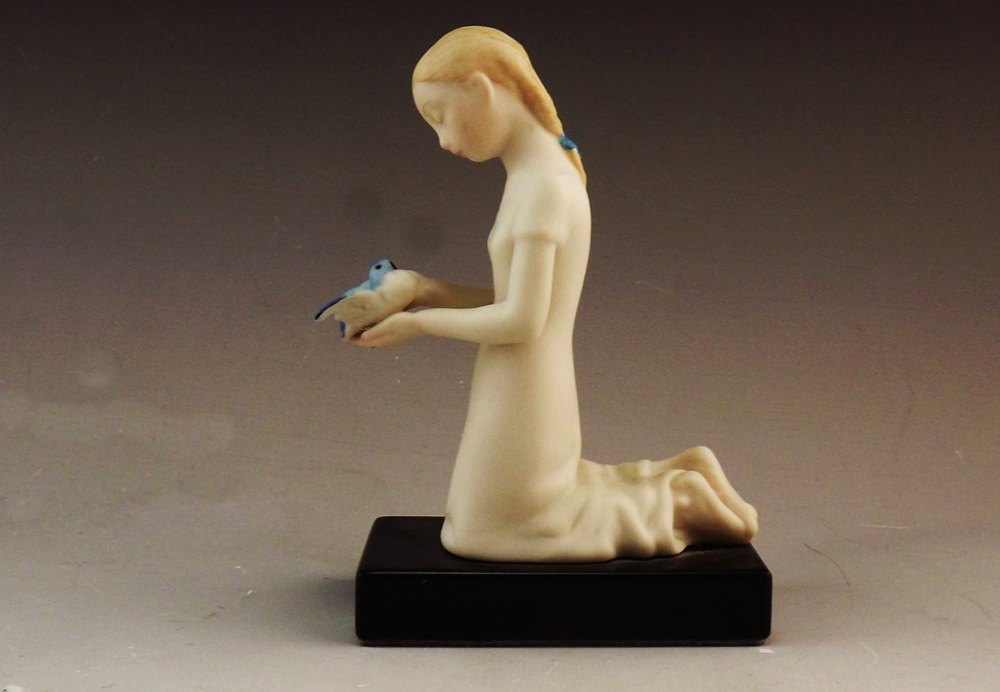 Cybis First Flight Porcelain Figurine