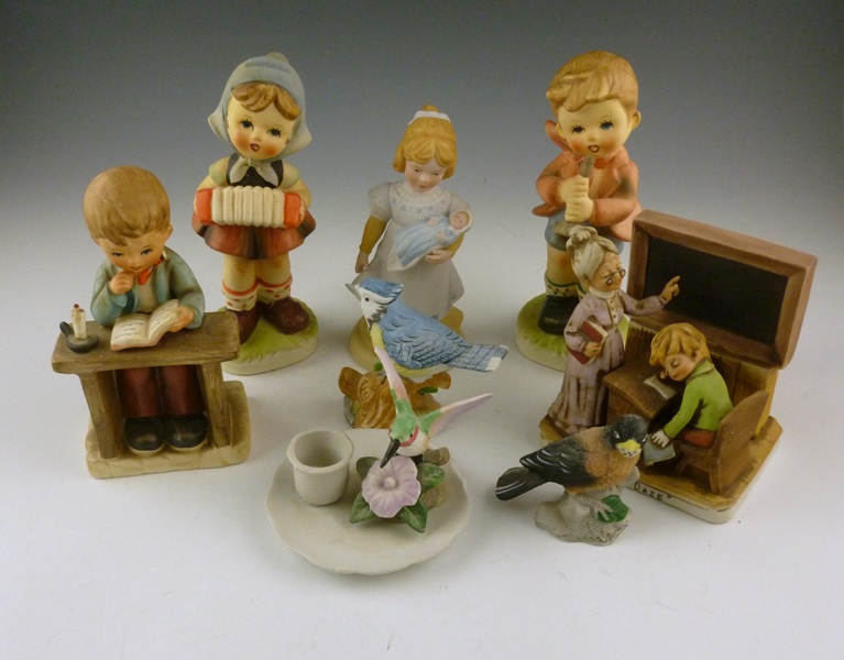 Collection of Porcelain Figurines