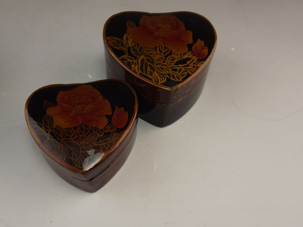 Group of Vintage Trinket Boxes