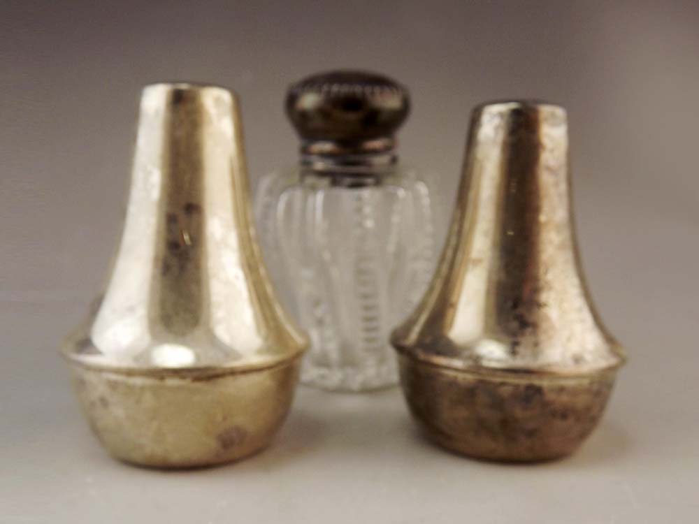Vintage Sterling Silver Shakers