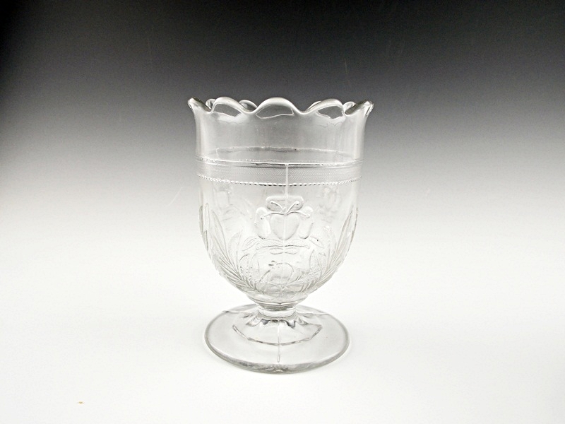 Vintage pressed glass spooners