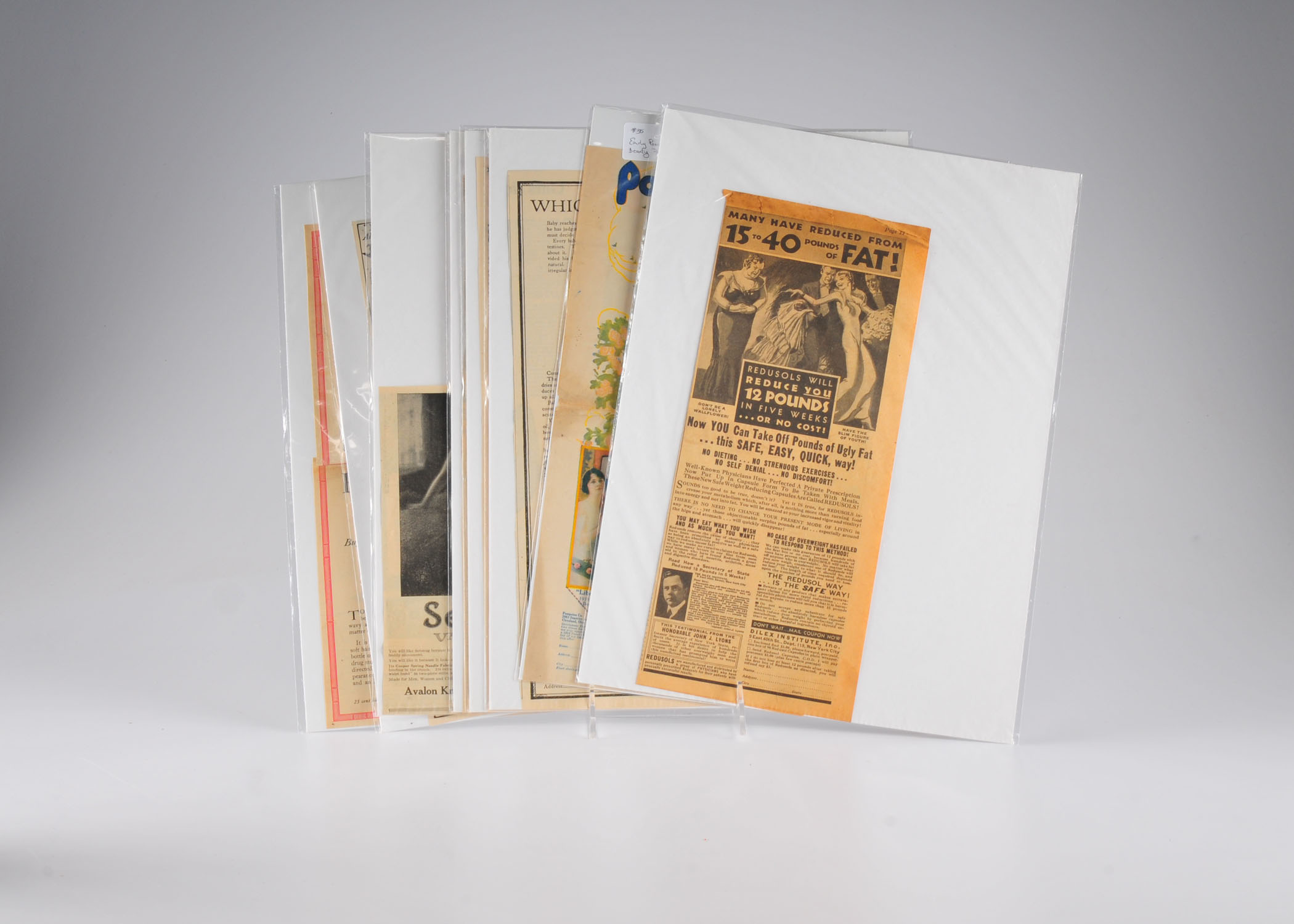 Vintage advertisement for cleaning and household products