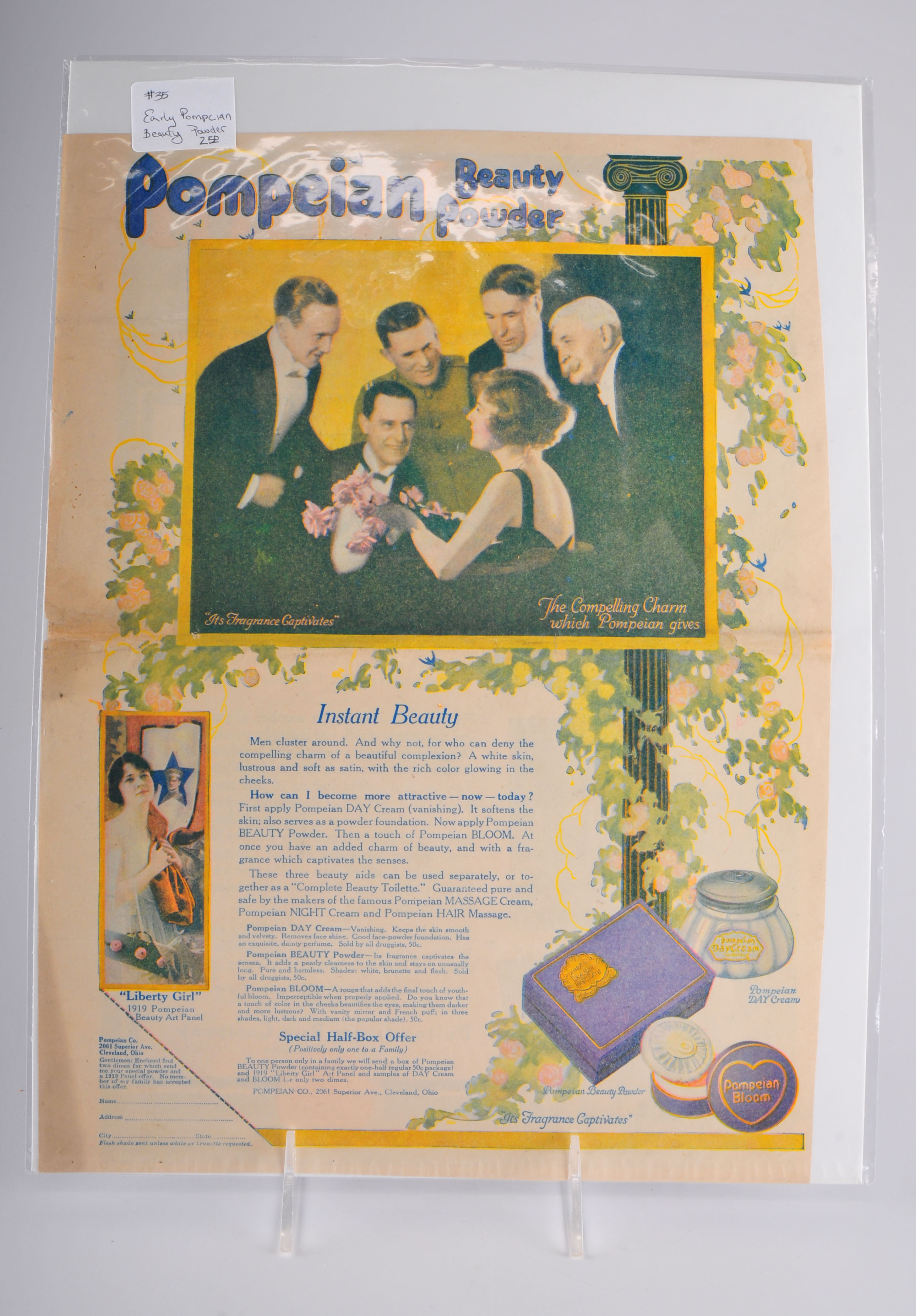 Vintage advertisement for cleaning and household products