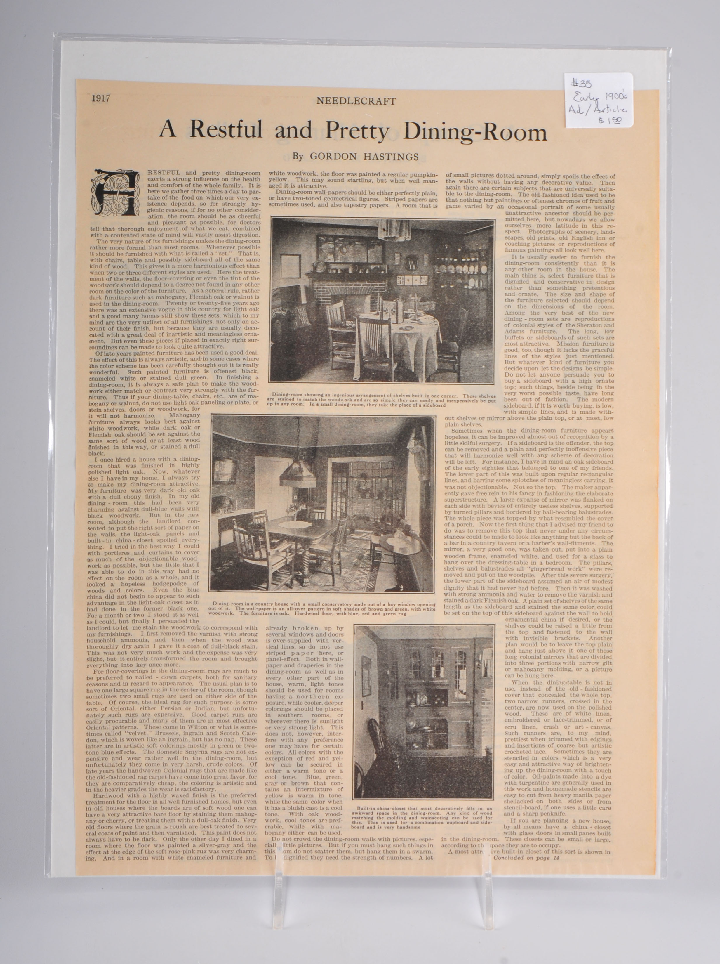 Vintage advertisement for cleaning and household products