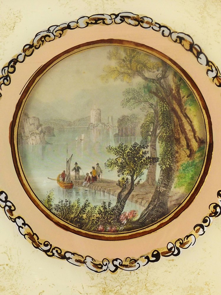 Vintage Sungott Hand Tinted Engravings