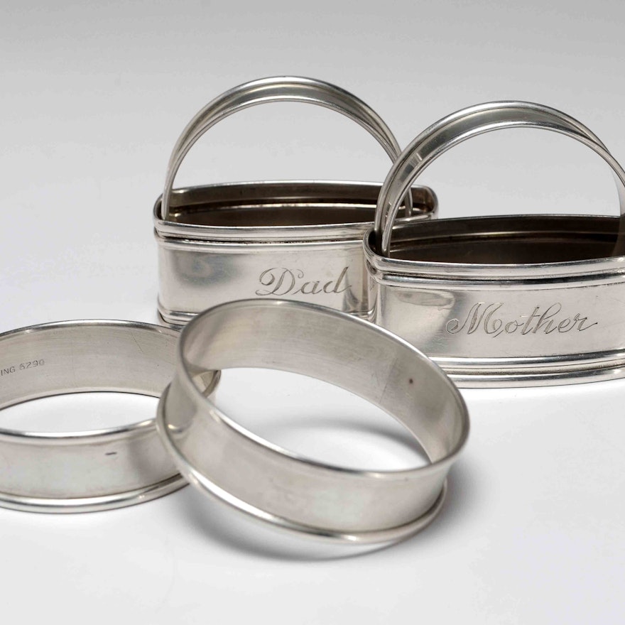 Sterling Napkin Rings