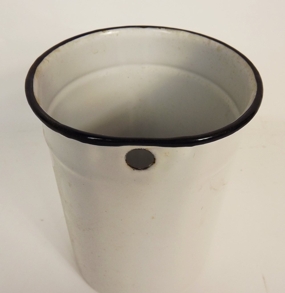 Vintage White Graniteware Group