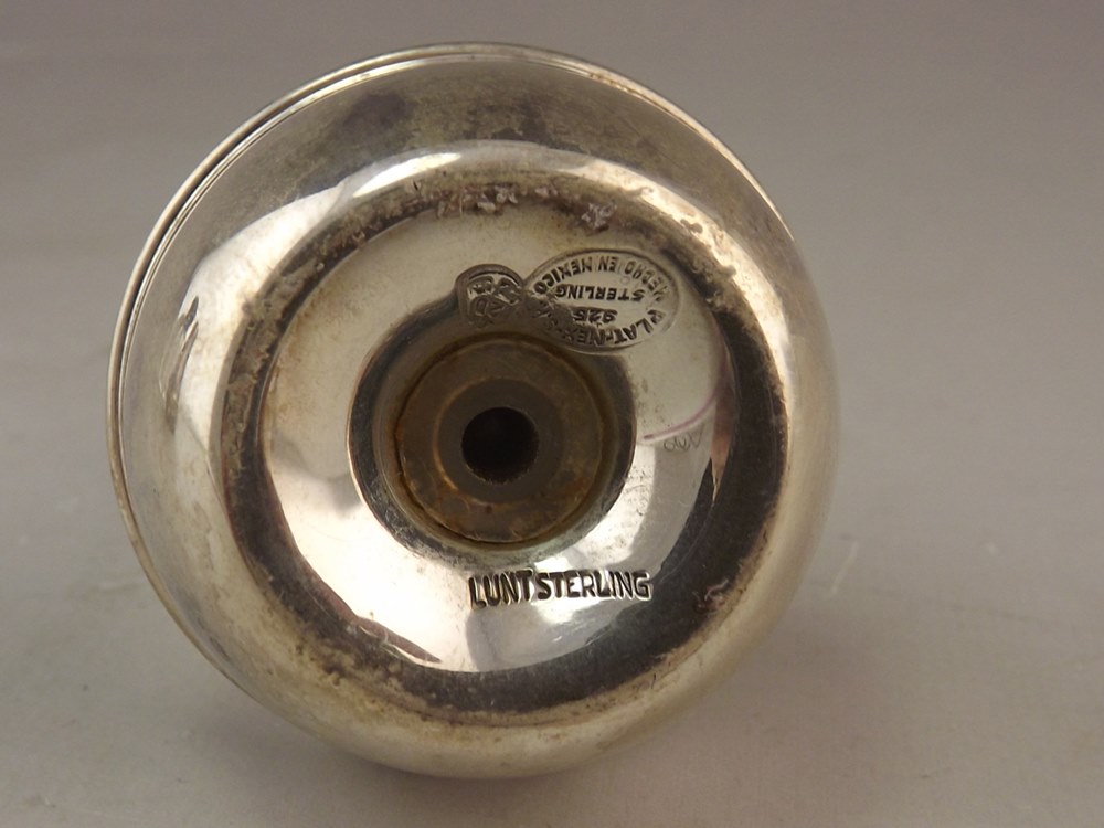 Vintage Sterling Silver Shakers