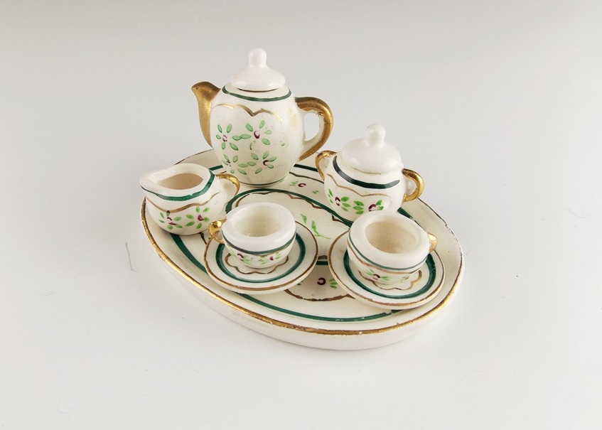 Vintage miniature porcelain tea sets13CIN011-216