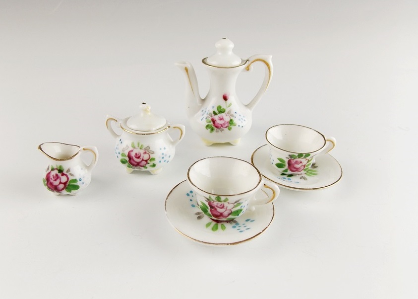 Vintage miniature porcelain tea sets13CIN011-216