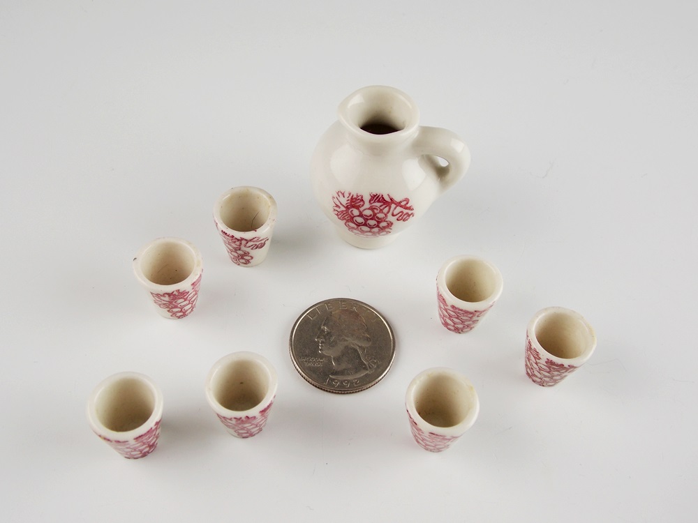 Vintage miniature porcelain tea sets13CIN011-216