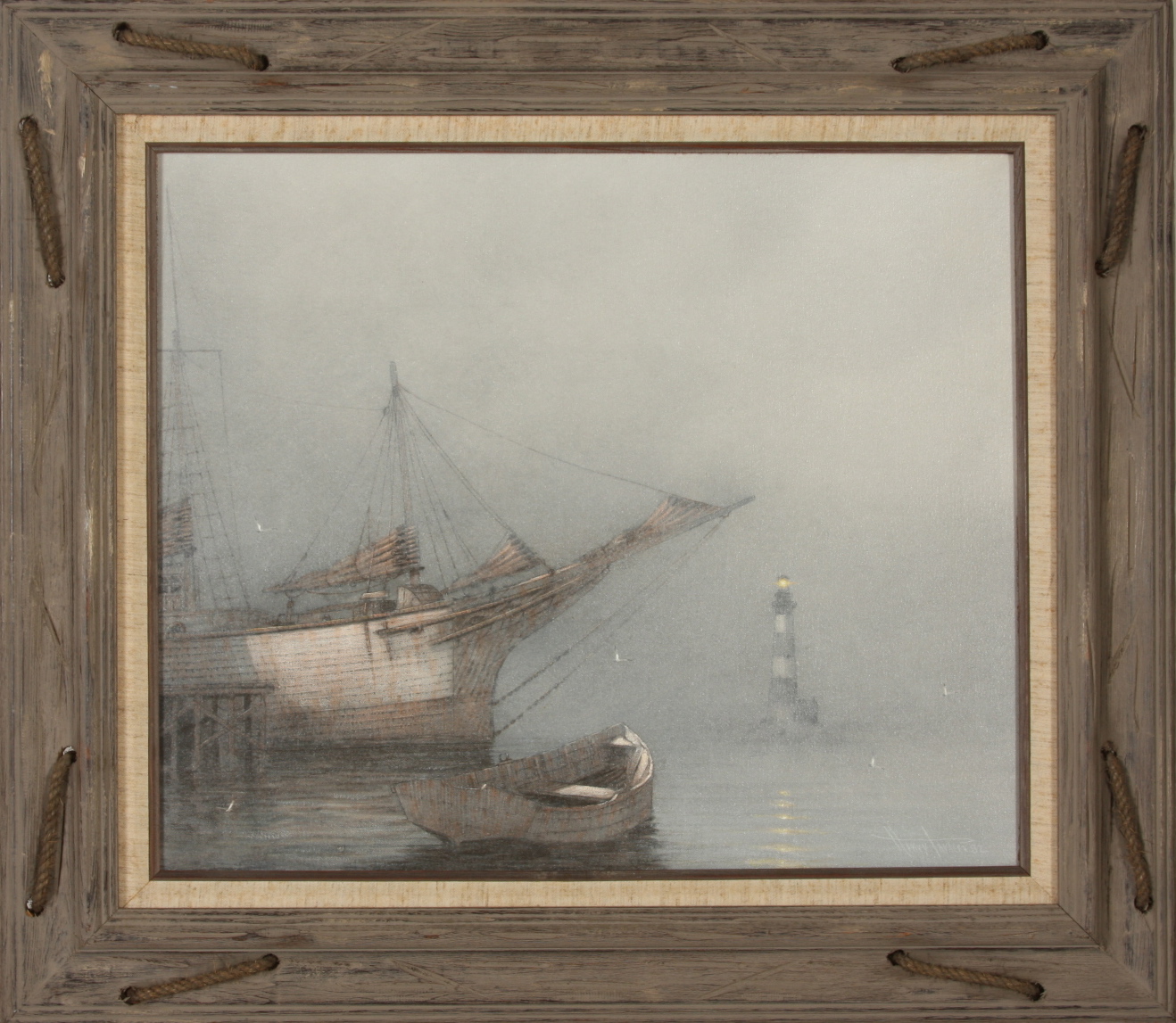 Original oil on canvas painting by  well established, and thoroughly decorated oil painter Henry Parker