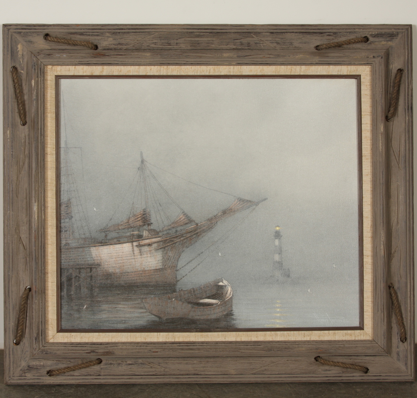 Original oil on canvas painting by  well established, and thoroughly decorated oil painter Henry Parker