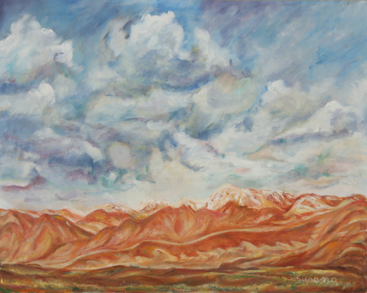 Susana Kaufman Original Oil on Canvas Painting