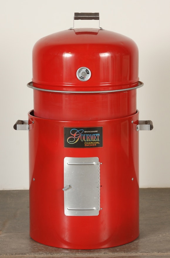 Brinkmann "Gourmet" charcoal smoker and grill 