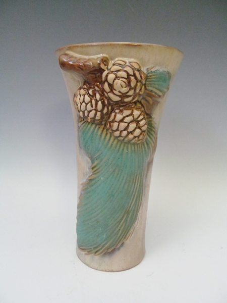 Vintage Art Pottery Vase