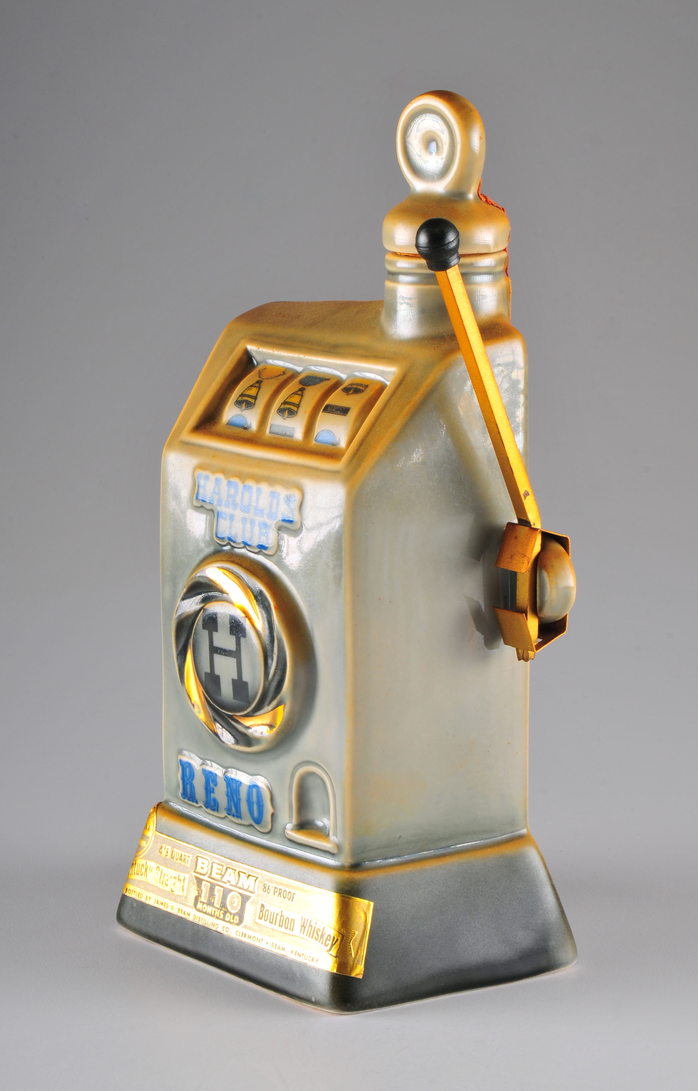 Jim Beam "Harold's Club" liquor bottle