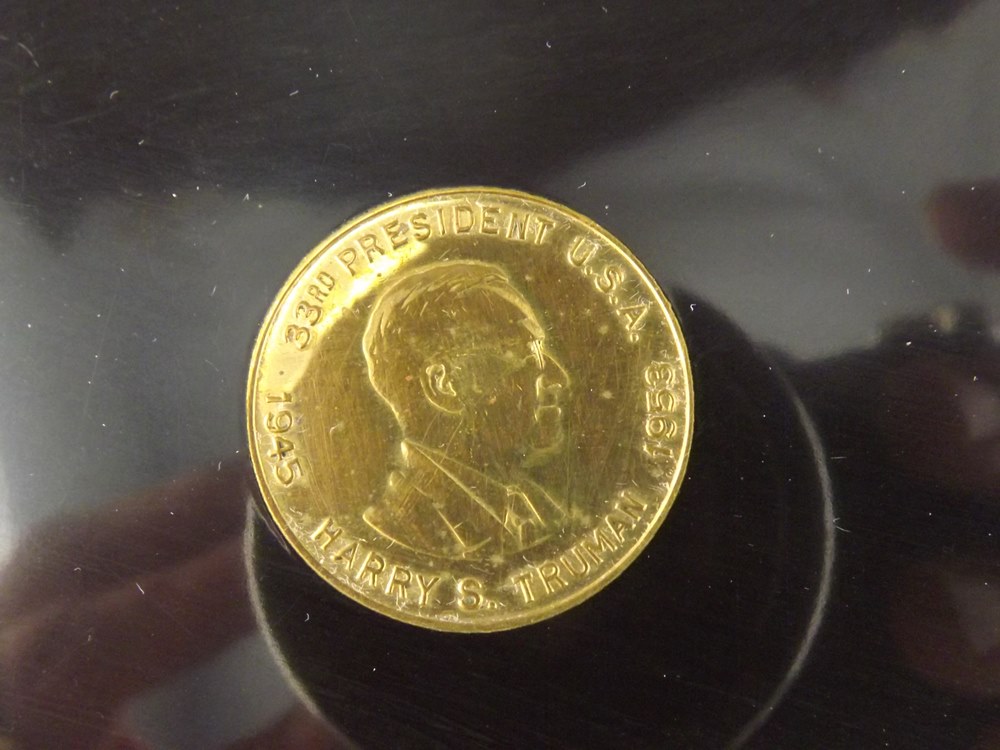 Fitz and Floyd Pots de Creme Set, Couroc Trays, Brass Fondue Pot