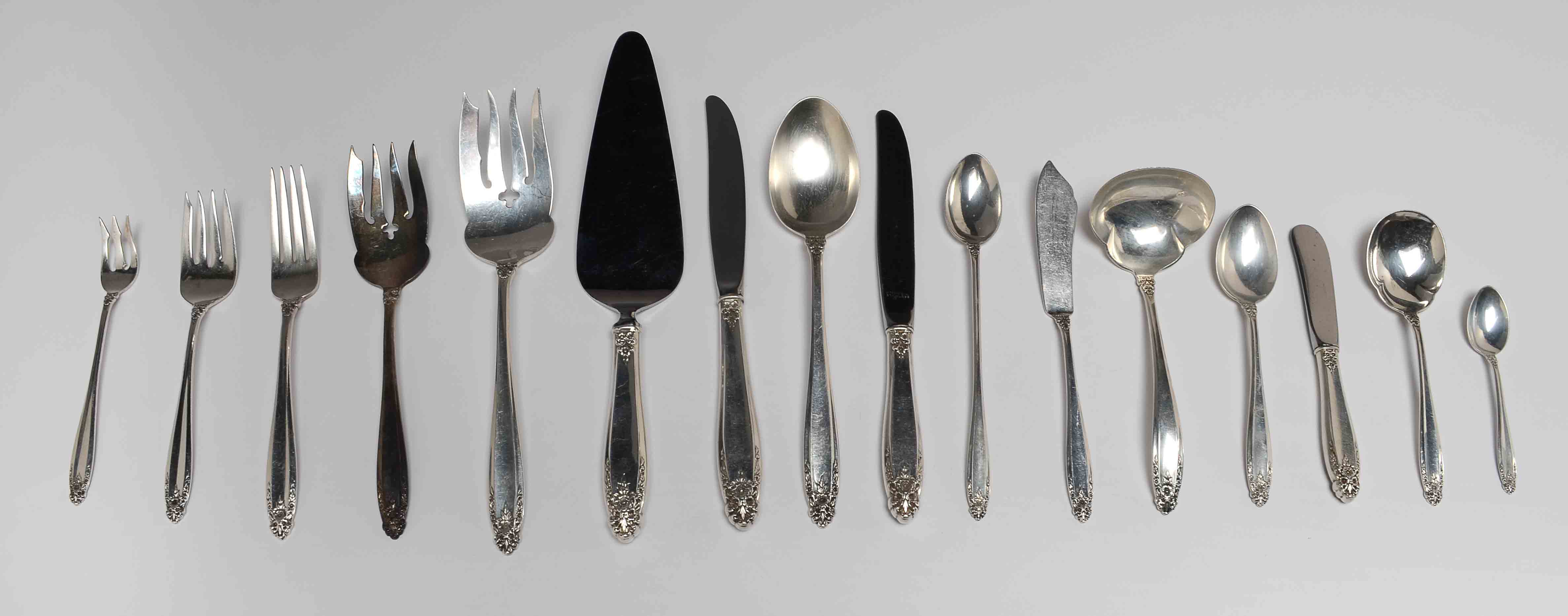 International Sterling "Prelude" Pattern Sterling Silver Flatware