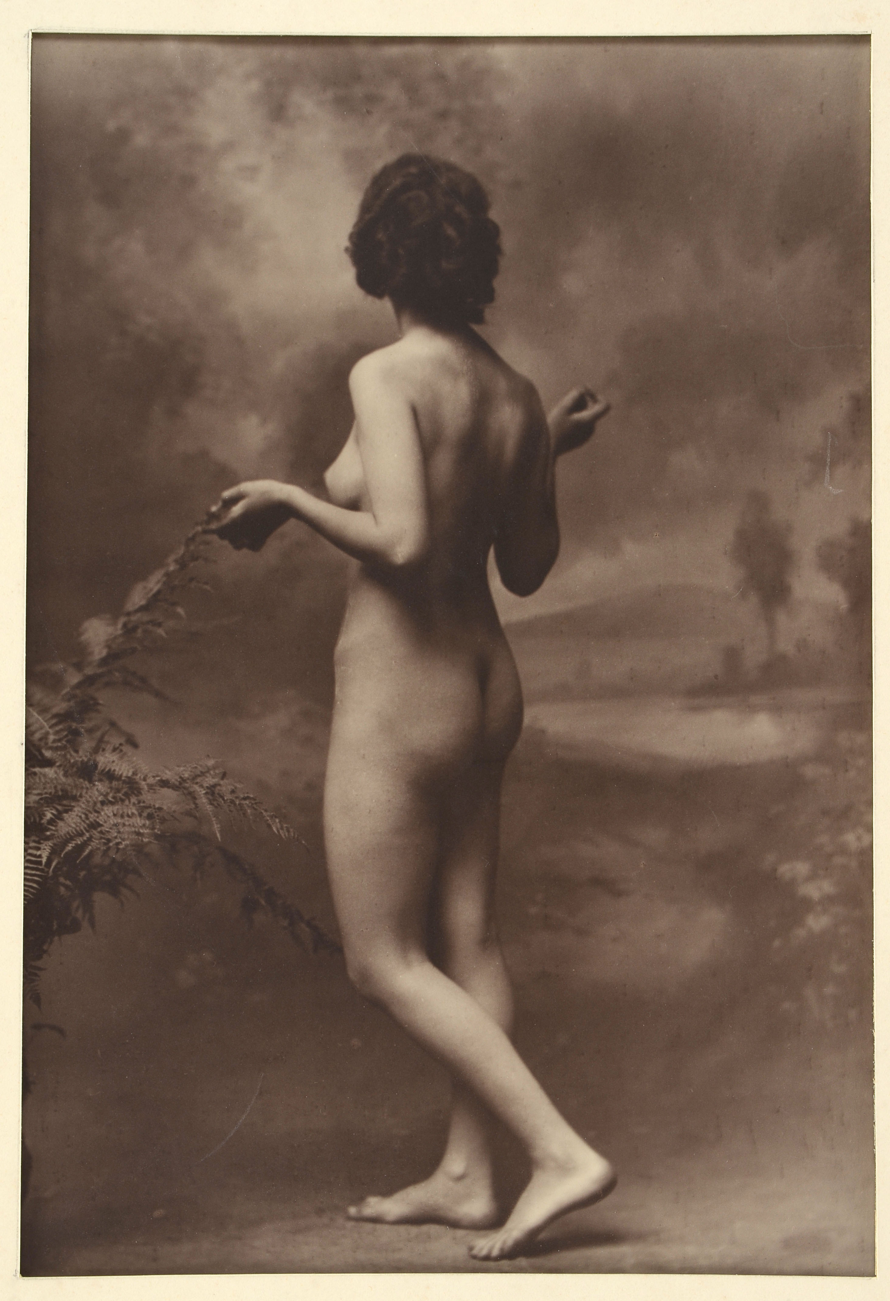 JE Johnson Photograph, Nude Figure