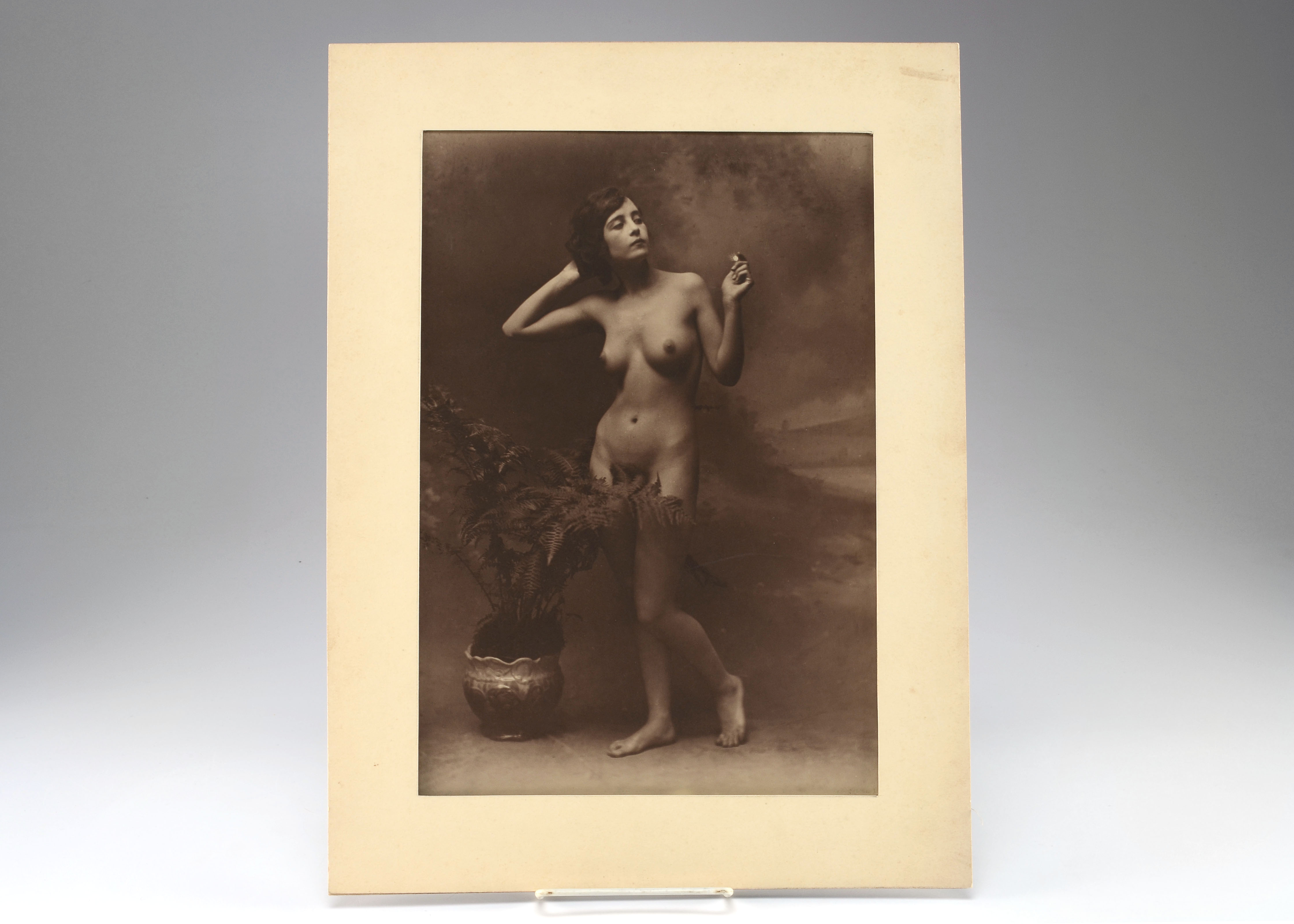 JE Johnson Photograph, Nude Figure