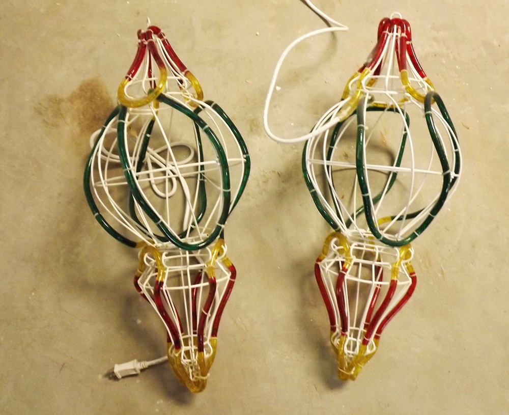 Collection of Vintage and Modern Christmas Lights