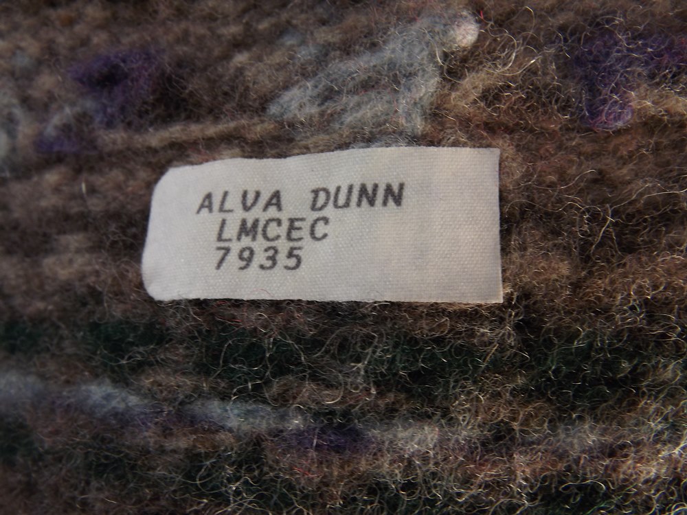 Vintage Fair Isle Wool Zippered Cardigan