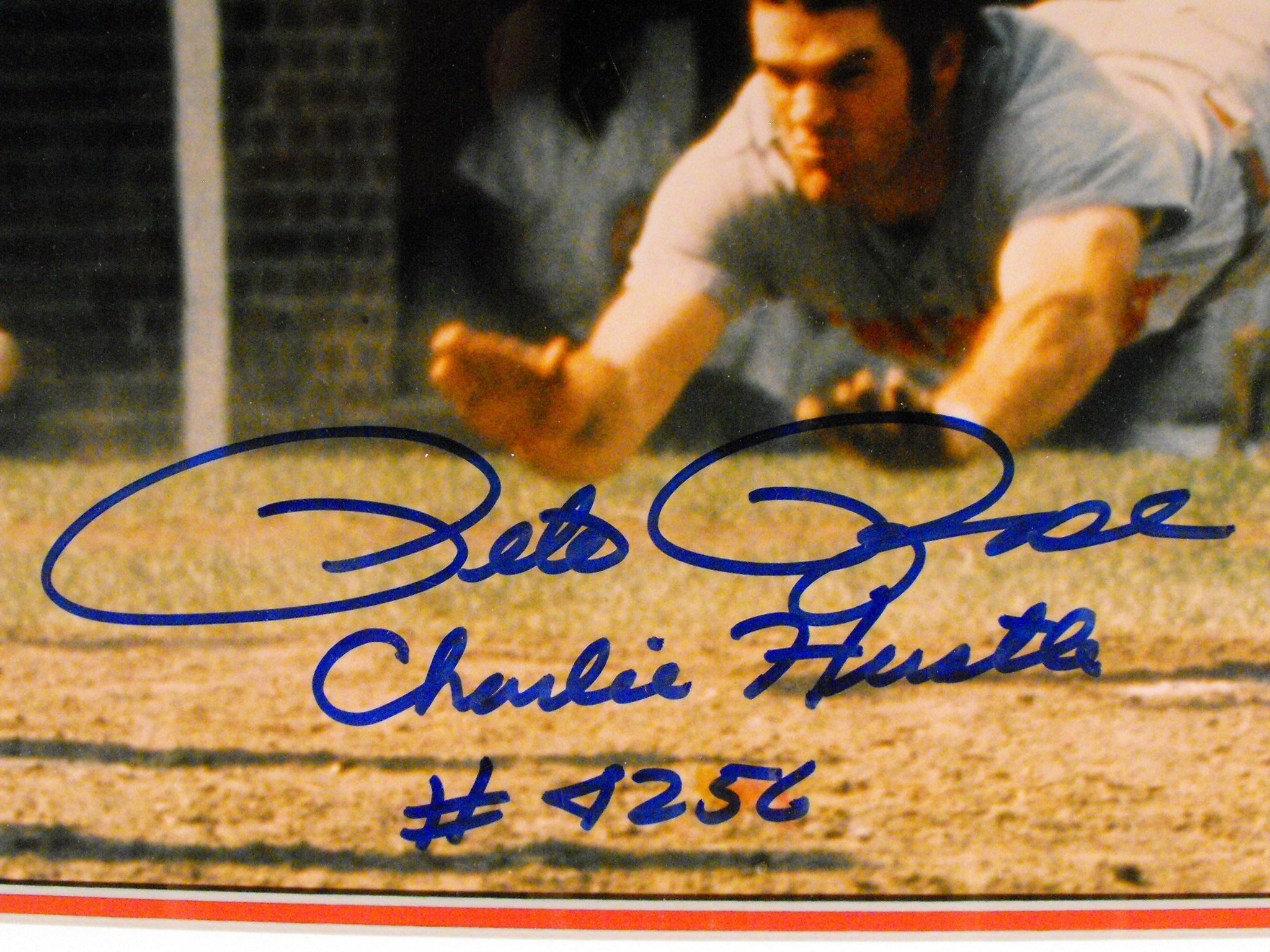 Limited Edition Pete Rose signed photo