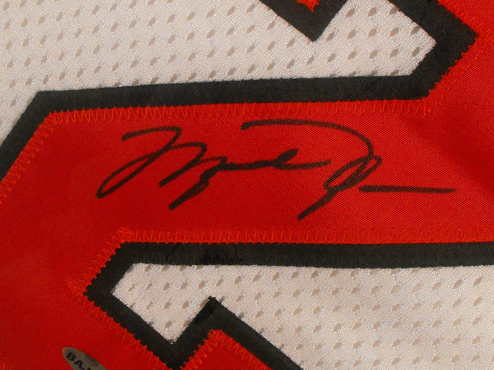 Michael Jordan autographed jersey