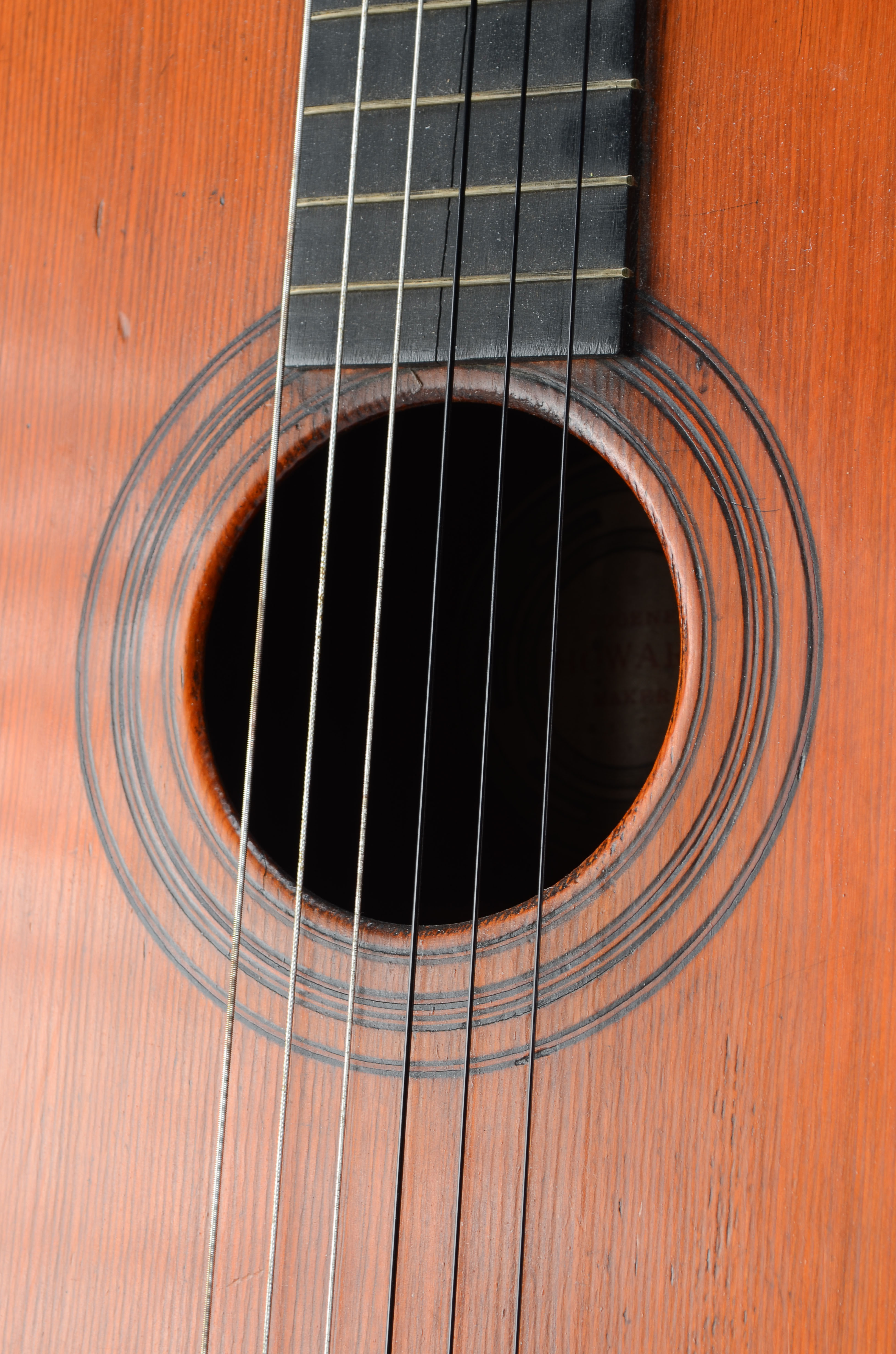 1910's Eugene Howard acoustic parlor guitar