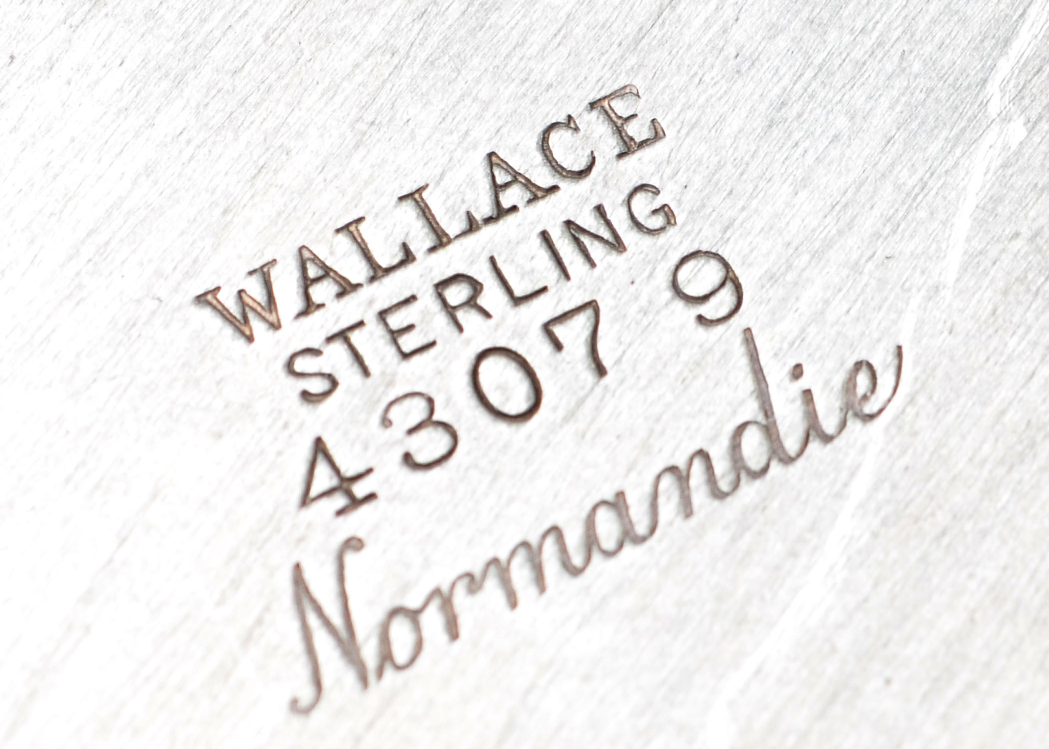 Wallace "Normandie" Sterling Silver Tray