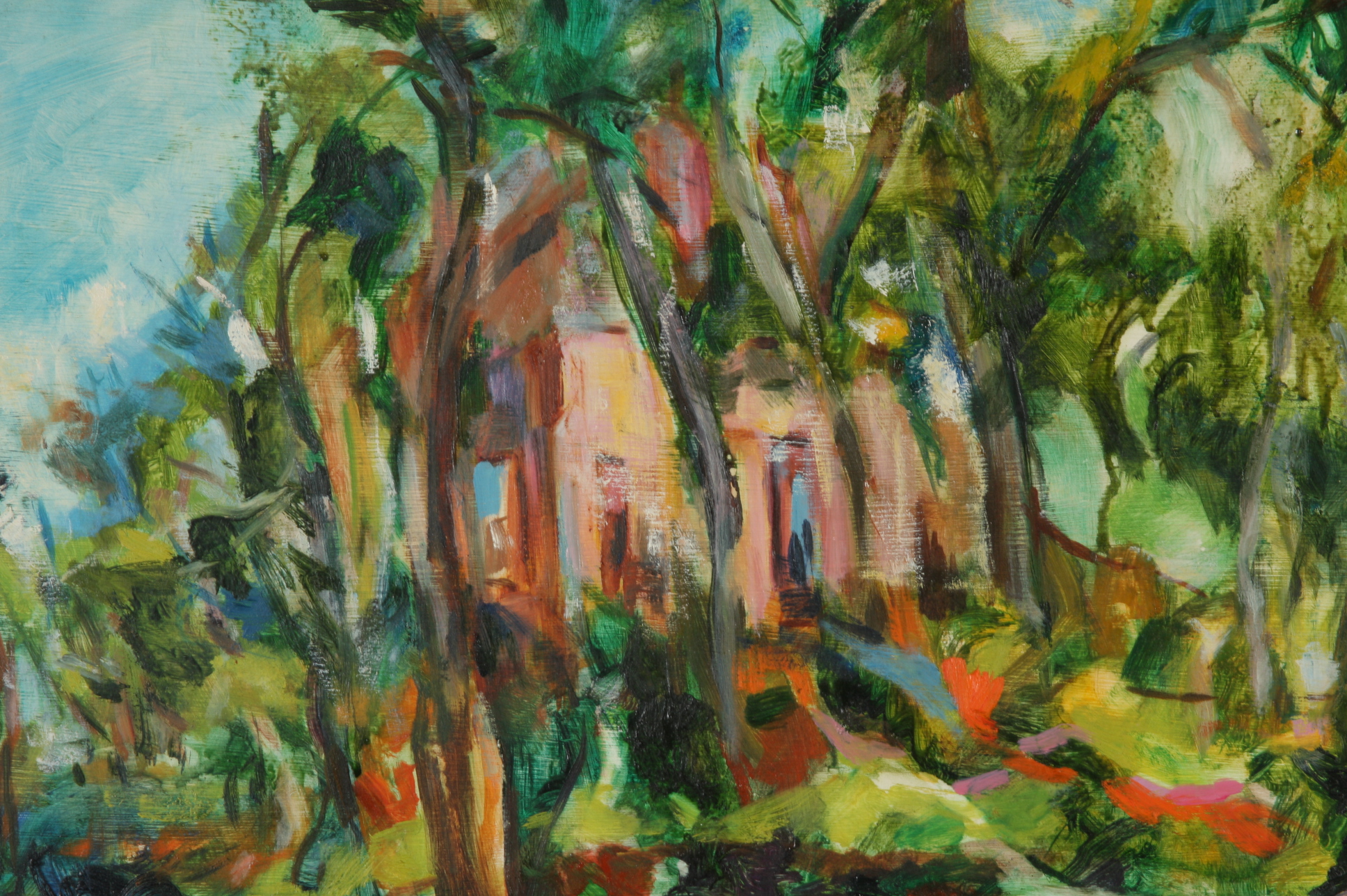 Ethel Lunenfeld Landscape Oil Painting