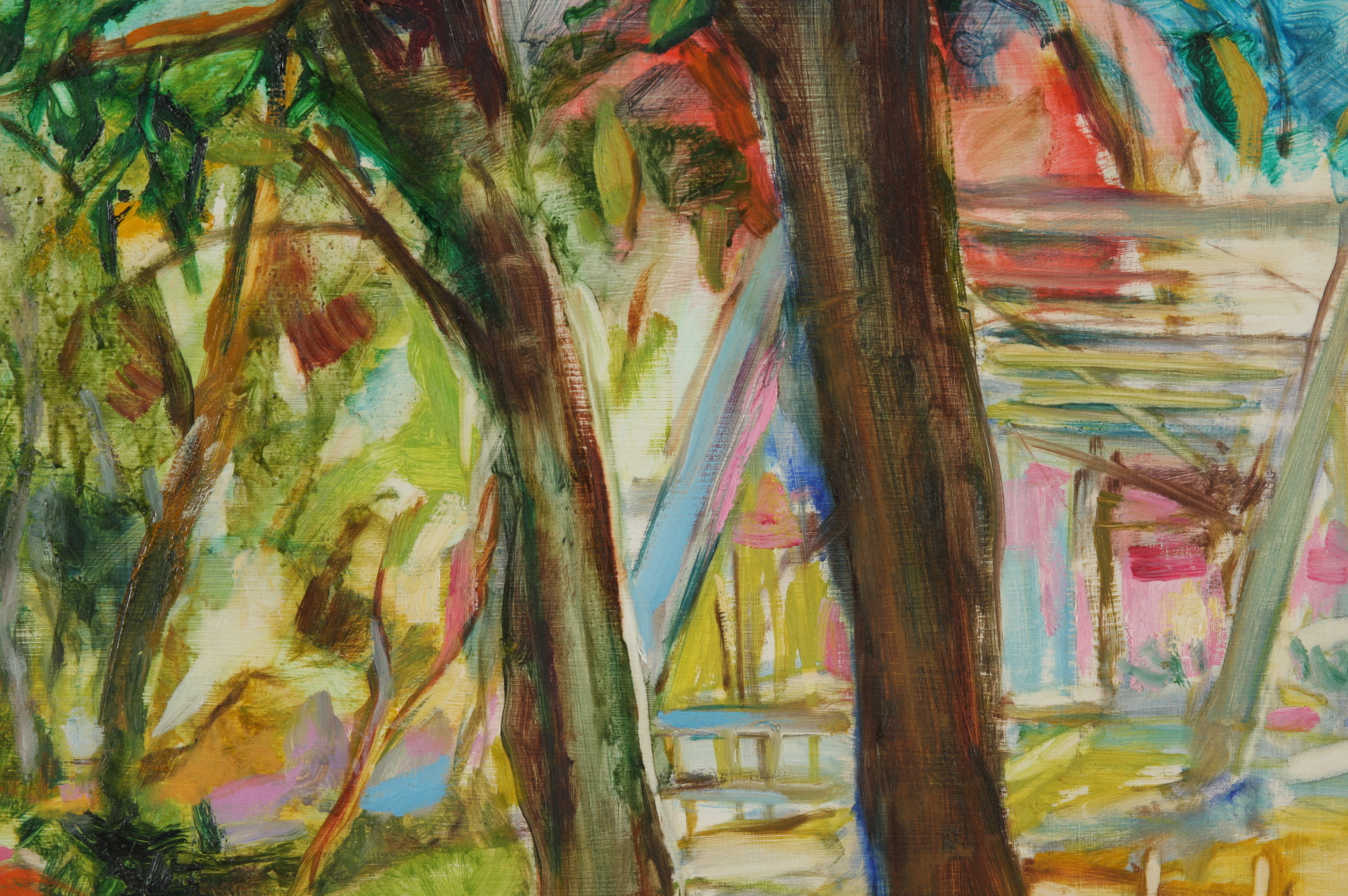 Ethel Lunenfeld Landscape Oil Painting