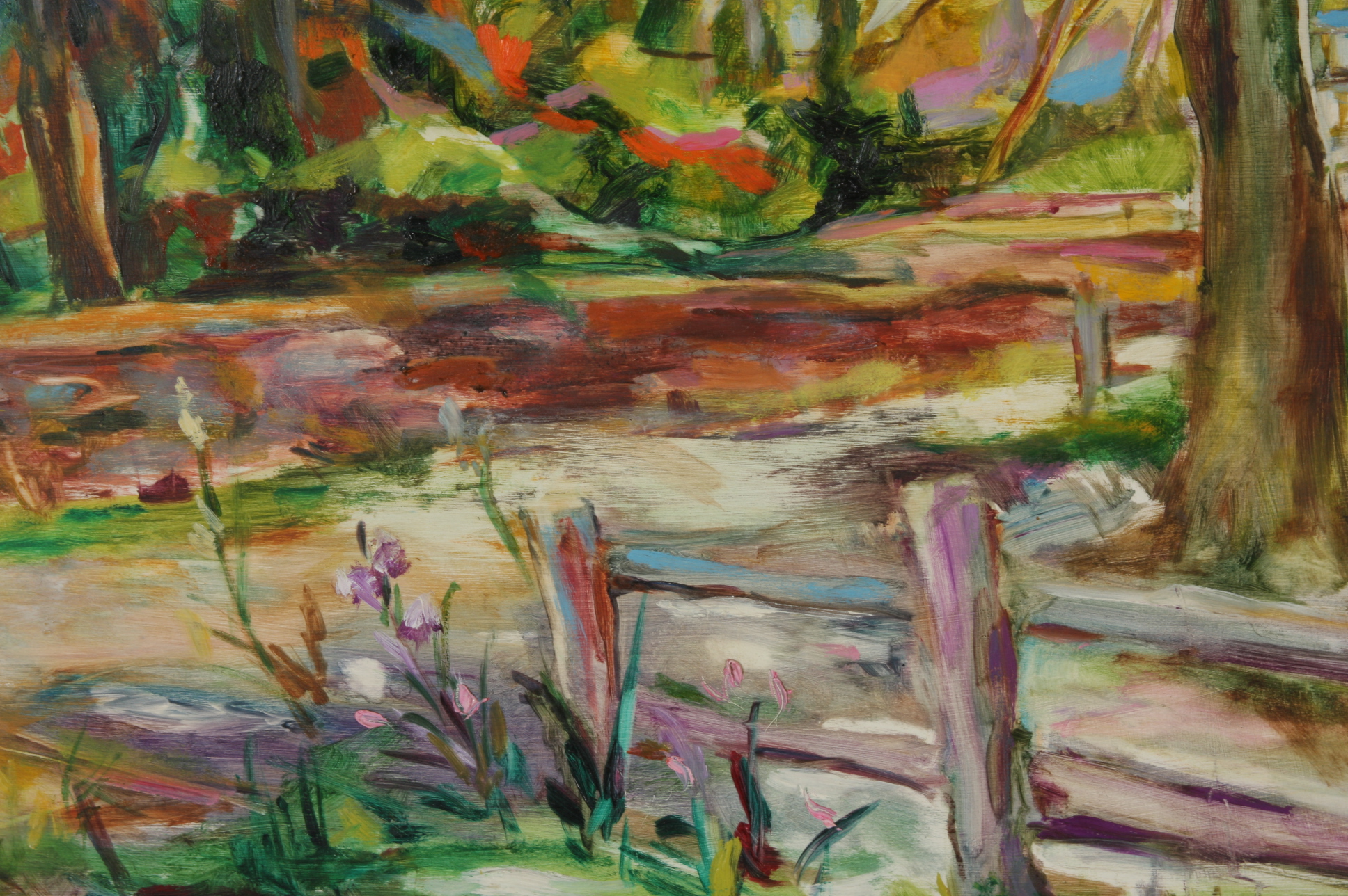 Ethel Lunenfeld Landscape Oil Painting