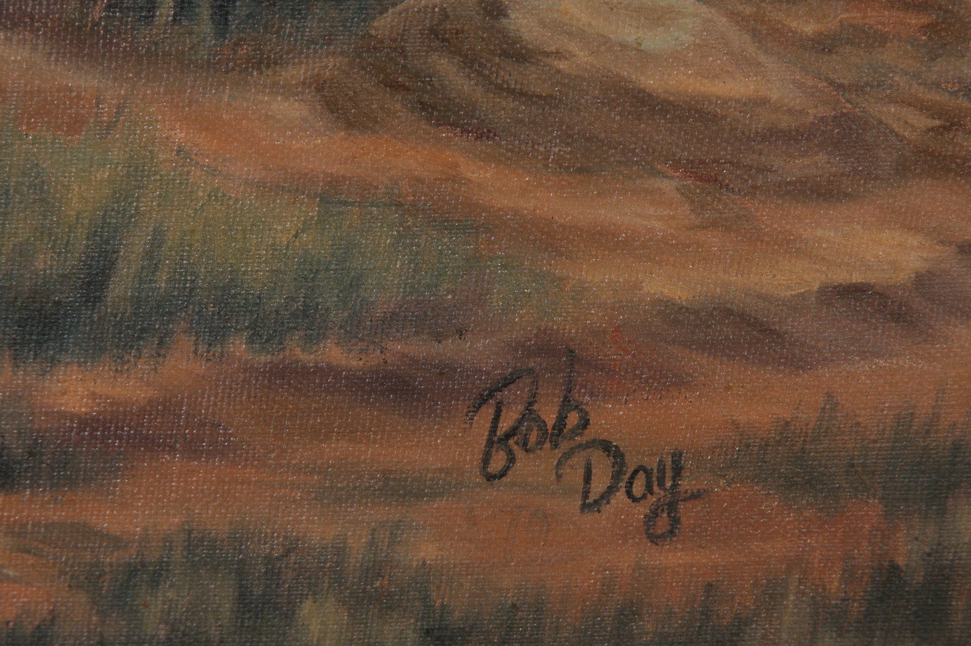 Original Oil Painting By Bob Day