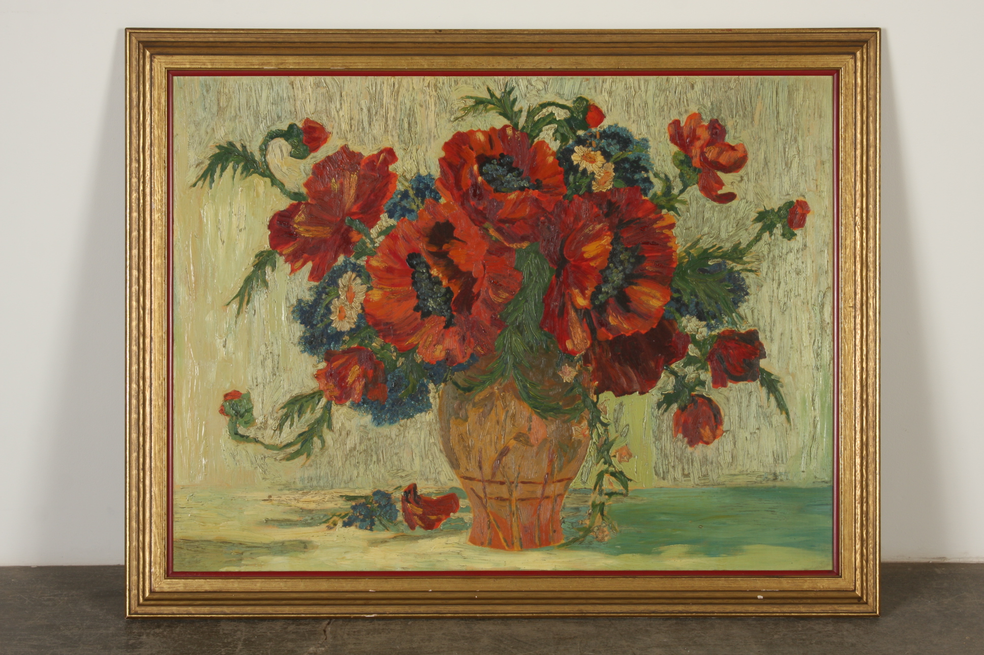 Oil Painting "Poppies" by A. Specht