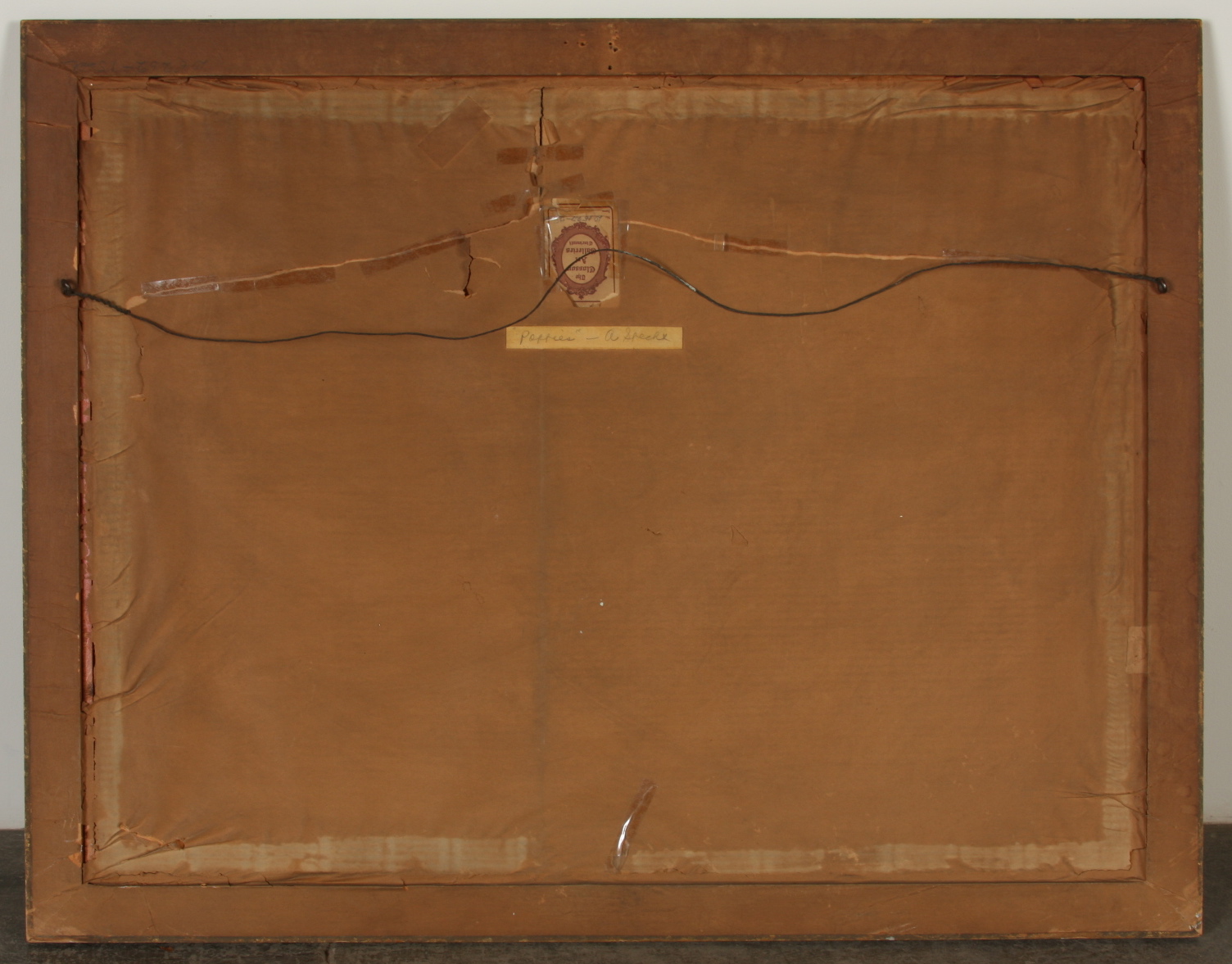 Oil Painting "Poppies" by A. Specht