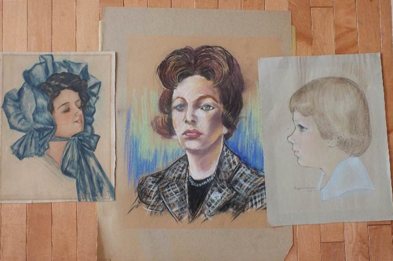 Kenneth Ozier Portrait painting 