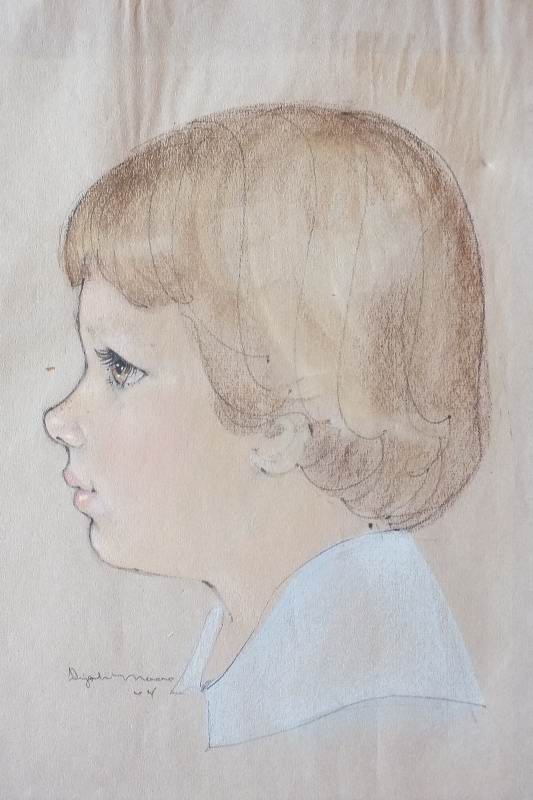 Kenneth Ozier Portrait painting 