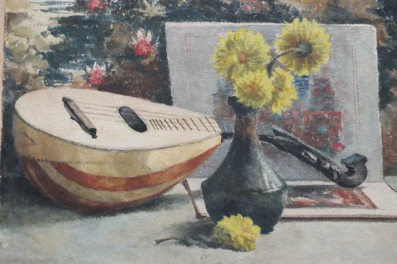 Four original paintings 