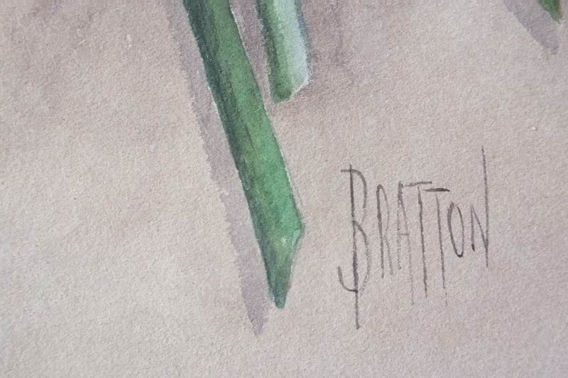 Four original paintings 