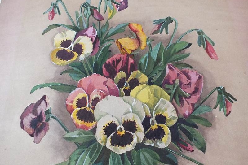 Four original paintings 