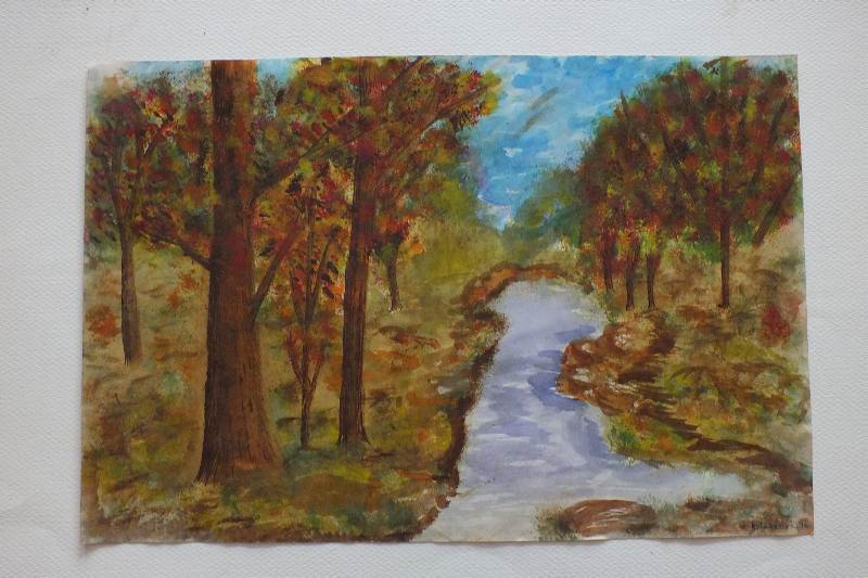 Four original paintings 