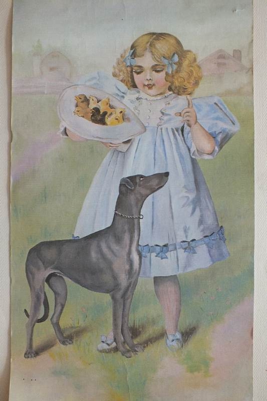 Vintage and antique fashion Art.