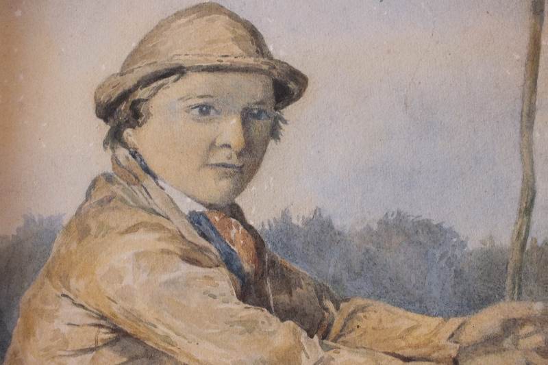 Original watercolor painting