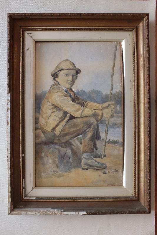 Original watercolor painting