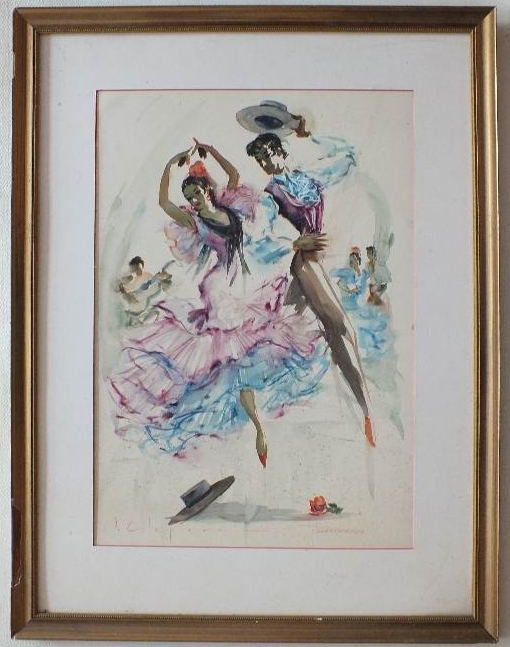 Original watercolor painting