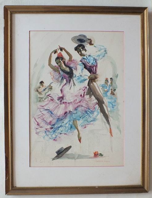 Original watercolor painting