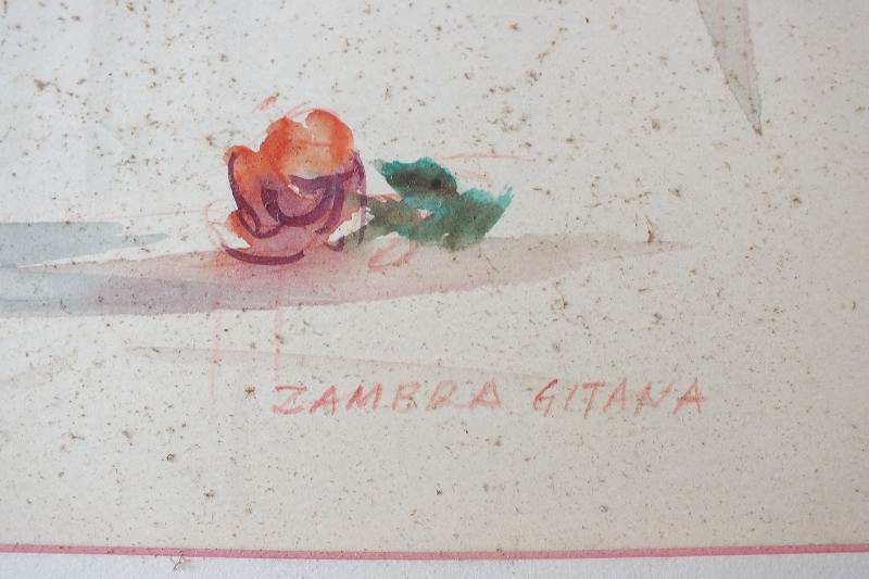 Original watercolor painting